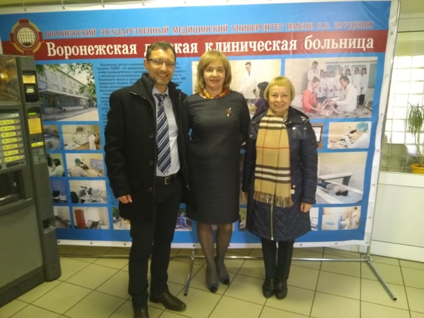 Профессор Евгений Файст посетил ВДКБ с юбилейным визитом