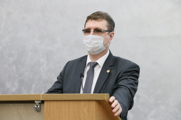 Главный врач ВДКБ выступил на заседании ученого совета медуниверситета