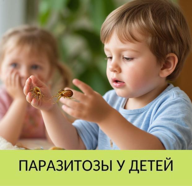 Паразитозы у детей Паразитозы у детей
