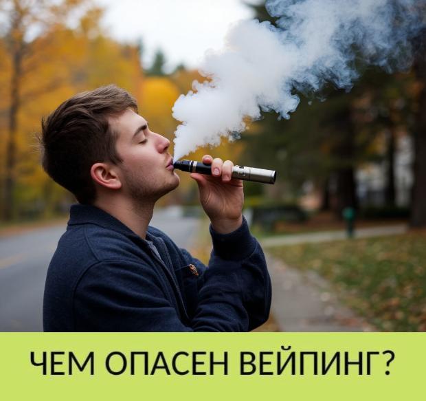 Чем опасен вейпинг? Чем опасен вейпинг?