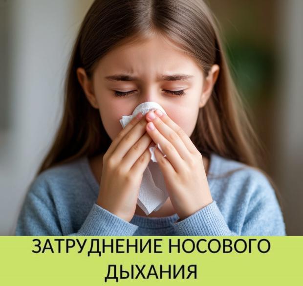 Затруднение носового дыхания Затруднение носового дыхания