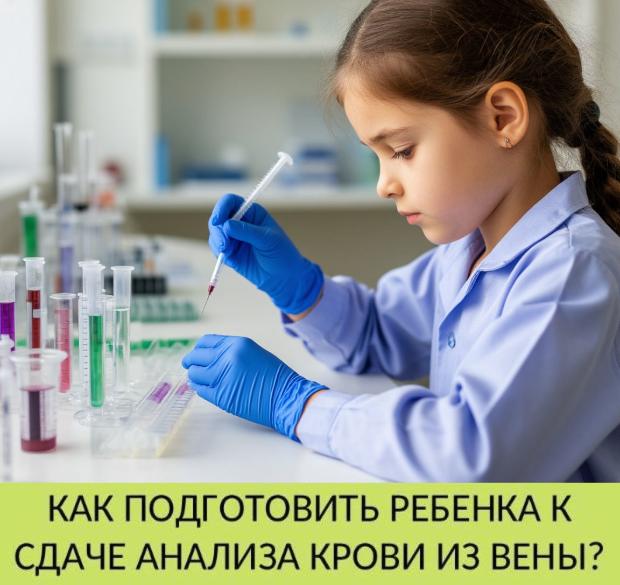 5 советов как подготовить ребенка к сдаче анализа крови из вены
