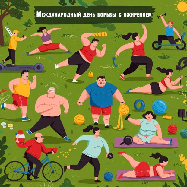 Здоровье детей — наша общая забота: Международный день борьбы с ожирением