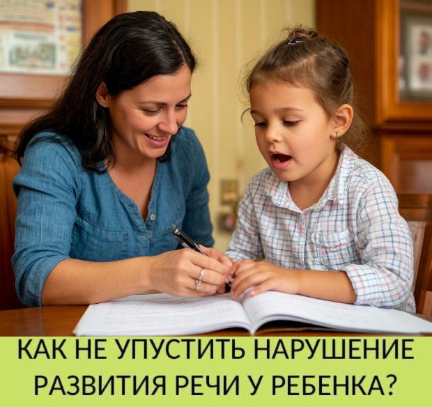 Как не упустить нарушение развития речи ребенка