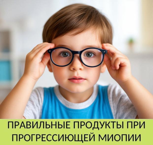Правильные продукты при прогрессирующей миопии Правильные продукты при прогрессирующей миопии