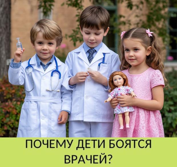 Почему дети боятся врачей? Почему дети боятся врачей?