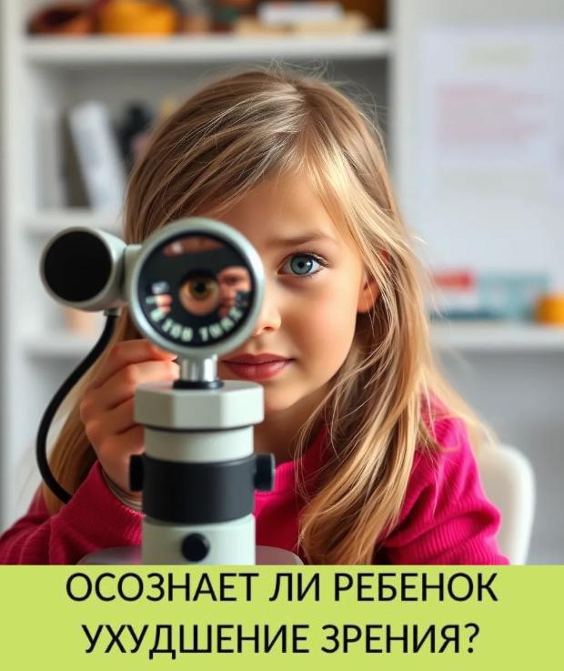 Осознает ли ребенок ухудшение зрения? Осознает ли ребенок ухудшение зрения?